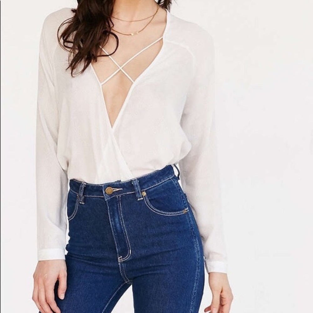 NWT Urban Outfitters white blouse